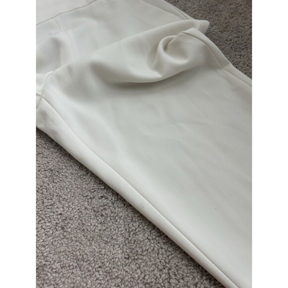 Theory Remaline Structured Sleeveless Admiral Crepe Jumpsuit Ivory Size 8 NWT - Picture 11 of 12